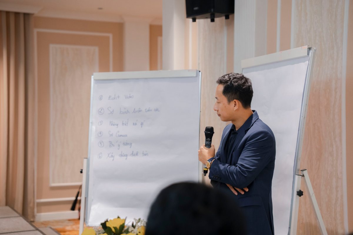 Học viên chia sẻ về video thực hành của mình