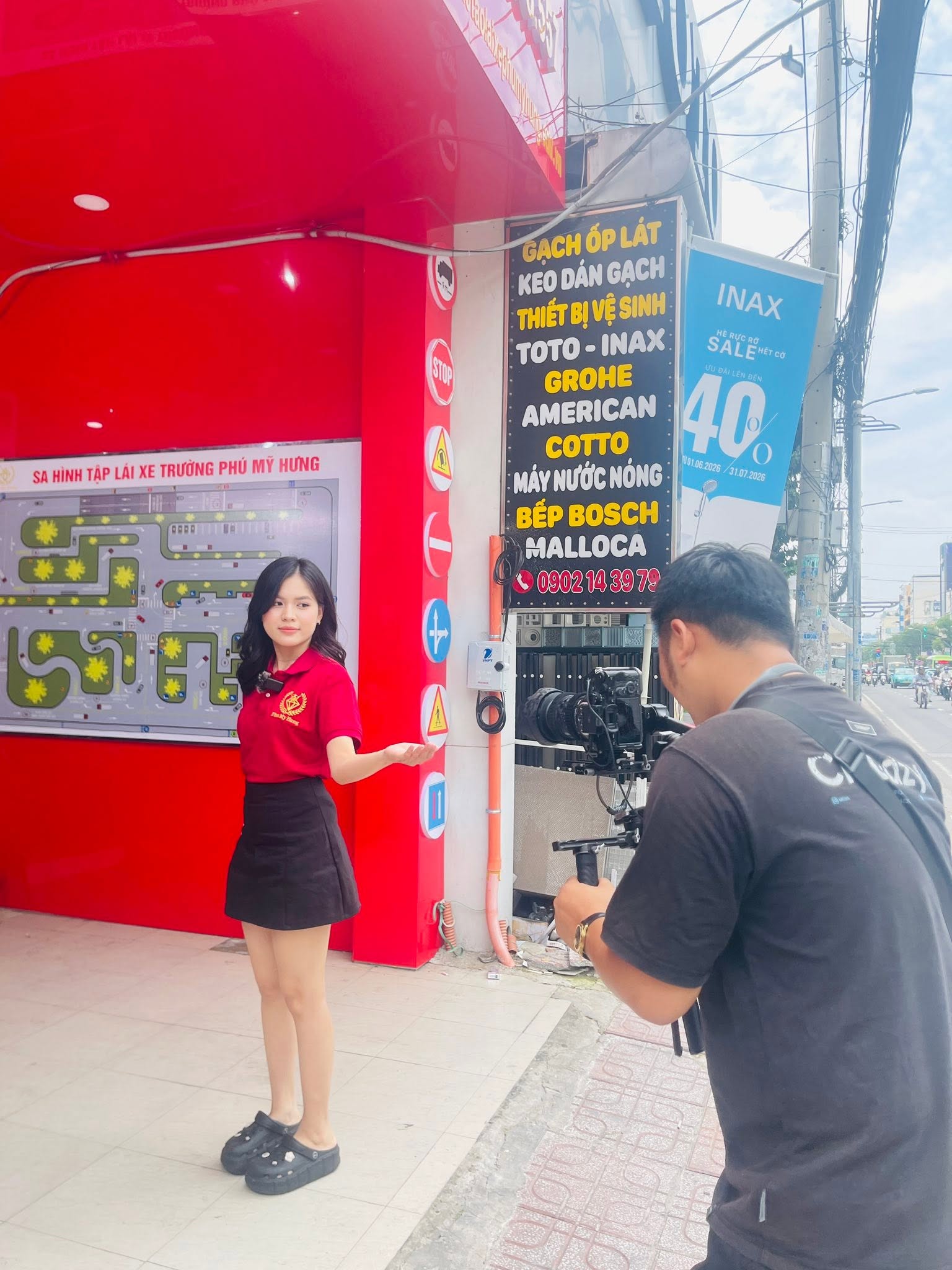 Plus Media VN tại một dự án sản xuất